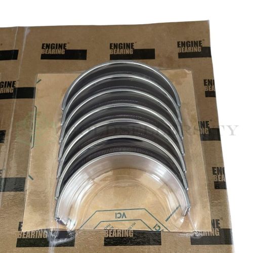 New main crankshaft bearing set standard fit dodge 5.9 6.7 cummins 12v 24v 89-18