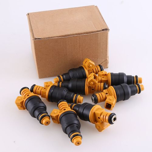 New 8 pcs flow matched fuel injectors for ford 4.6 5.0 5.4 5.8 0280150943