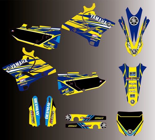 Fits yamaha yz 125 250 mx motocross 2015 2016 2017 2018 2019 2020 graphic kit