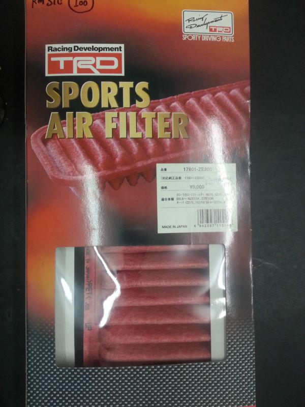 Trd sport air filter 17801-ze200(17801-22020) toyota corolla/wish/avensis/picnic