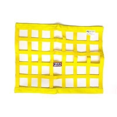 Rjs safety yellow ribbon window net 18x24 10000406