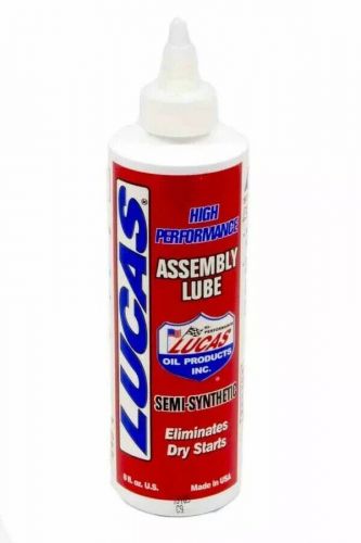 Lucas oil 10153 high performance assembly lubricant semi-synthetic - 8 oz