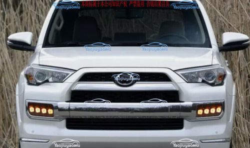 Led drl daytime running light kit fog lamp 2pcs for 2014-2023 toyota 4runner