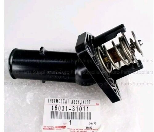 Genuine toyota 4runner tacoma tundra 4.0l water inlet w/thermostat 16031-31011