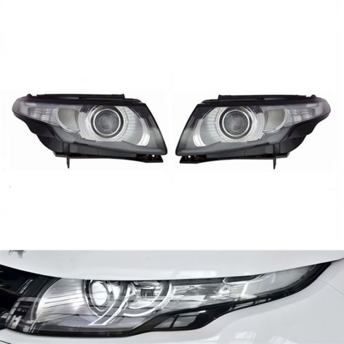 Pair 16 pins headlight assembly for land rover range rover evoque 2012-2016 lamp