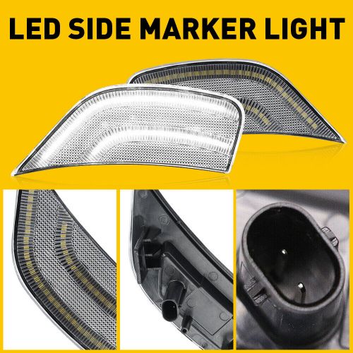 Led side marker light for gmc lamps 2021-23 yukon chevy tahoe suburban cadillac