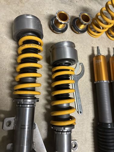 Tes mu01s1 ohlins coilovers road &amp; track for tesla model y 2020 2023