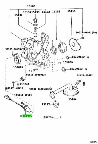 Factory toyota supra lexus sc300 gs300 crankshaft position sensor 9091905023 oem