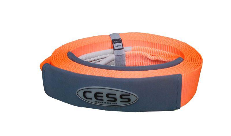 Cess 20ft 33000lbs heavy duty durable luminous off road winch snatch tow strap