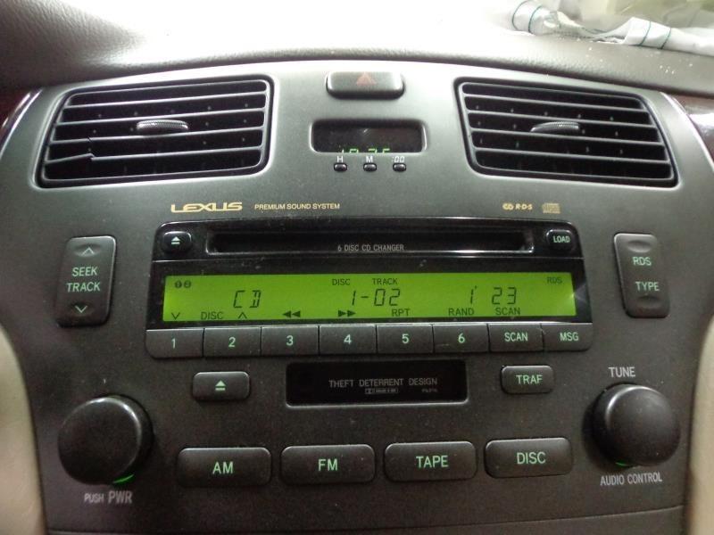 04 05 06 lexus es330 audio equipment receiver pioneer w/cd