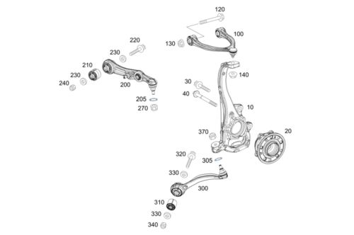 Genuine mercedes-benz hexalobular head screw 002-990-65-03