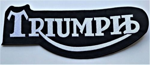 Triumph  inspired motorcycle patches biker triumph motorbike vest big patch