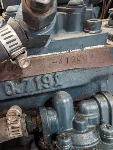 Kubota d722  diesel engine runs great d 722 0.7 l 20hp complete 3 cylinder