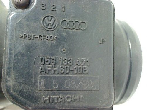 Air volume meter audi a4 avant (b5) combi 1.8 20v (adr) 1998 afh6010b/058133471-