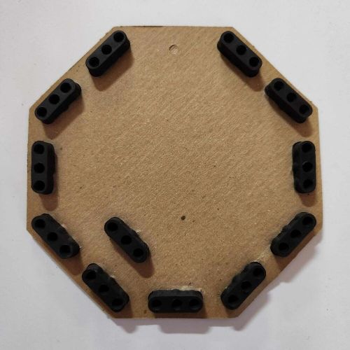 Eis brake parts vintage backing plate dust hole covers - brake hole covers