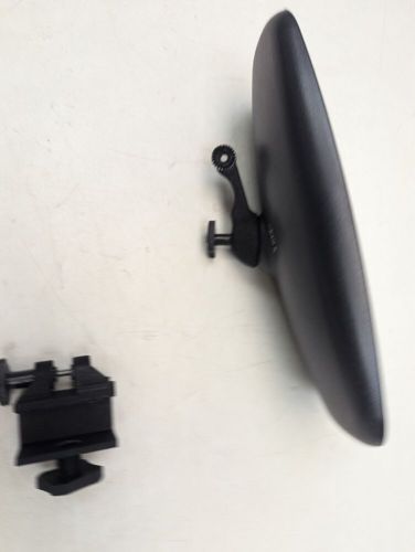 Cipa 02000 universal boat mirror 7&#034; x 14&#034; black marine