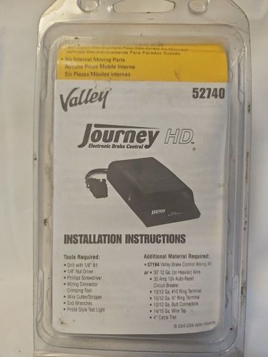 Valley 52740 journey hd electric trailer brake control