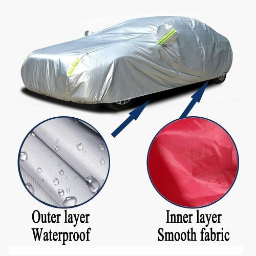 Car cover outdoor waterproof uv all weather protection for subaru legacy touring