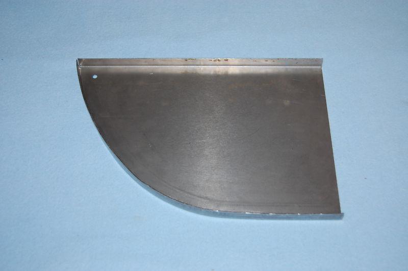 Jaguar e-type, xke sill rear closing panel - lh - bd20162 section