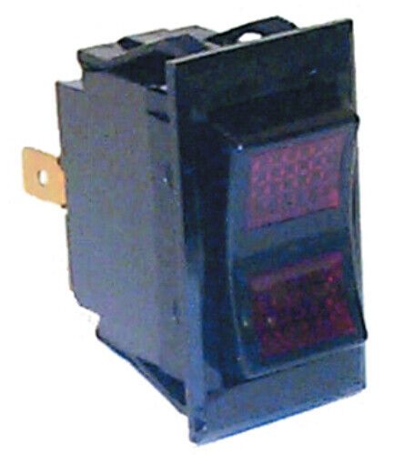 Rk40100 sierra illuminated rocker switch on-off