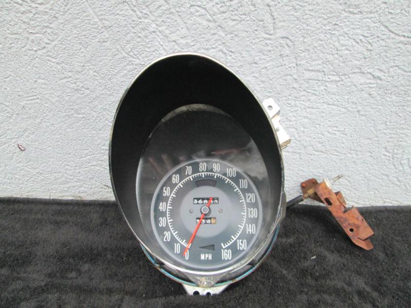 Sell 72-76 CORVETTE 160 MPH SPEEDOMETER OEM GM C3 NR in Harrison ...