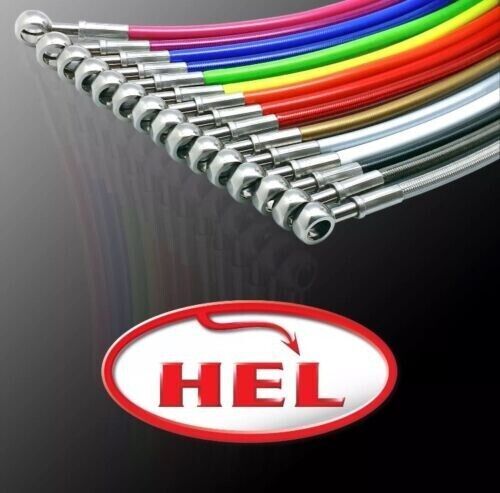 Hel performance braided brake lines for honda civic fn2 type-r 2006-