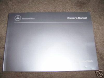  mercedes benz owner's manual 300 sl roadster s-7305-000