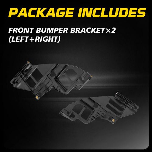 Front left+right bumper retainer bracket fit for volkswagen golf jetta 2010-2014