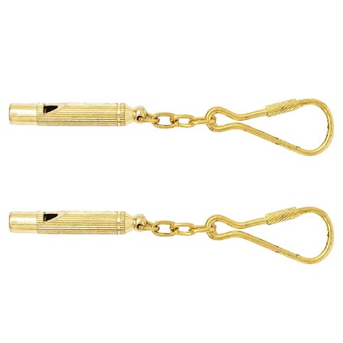 Whistle keychain - small whistle keychain, mini whistle key chain 2-pack