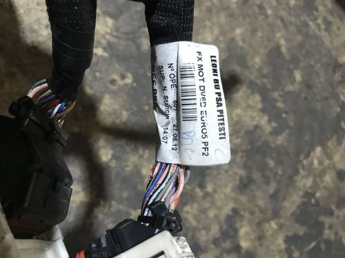 Citroen c3 2012 1.6hdi engine wiring loom harness 9678304980 dv6d euro 5