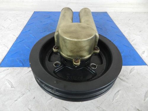 Volvo penta oem raw sea water impeller pump assembly 3858229 fresh water clean