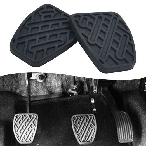 2pcs for nissan qashqai clutch brake pedal pad cover rubbers 07-16 46531jd00a