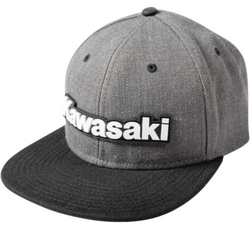 Factory effex men&#039;s kawasaki bold hat one size charcoal/black