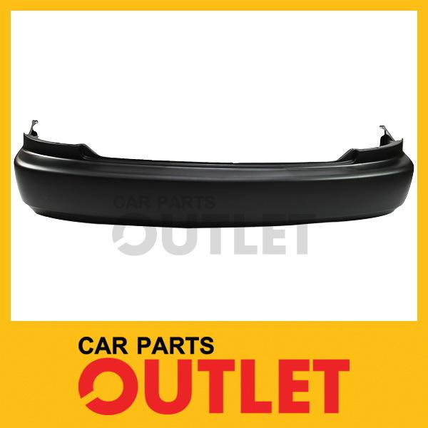 96 97 honda accord 2/4 door rear bumper cover assembly new matte black lx ex v6