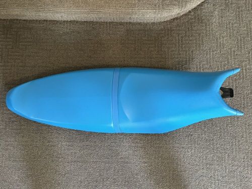 Used sea-doo spark 2014-2021 3 up seat gulfstream blue brp# 269003099