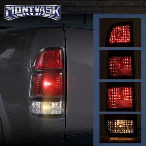 Fit for 00-2006 toyota tundra tail lights brake parking lamps left &amp; right smoke