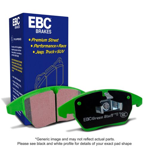 Ebc greenstuff dp2189 rear brake pads for matra murena 1.6 (80   83)