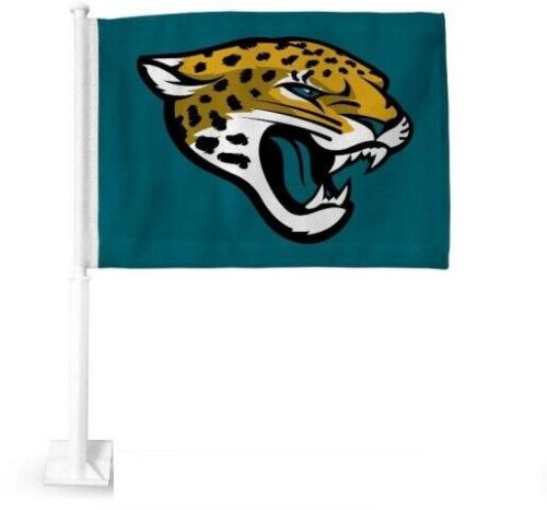 Jacksonville jaguars car flag