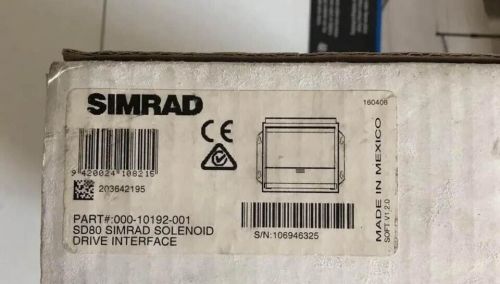 New simrad sd80 autopilot computer solenoid drive interface 000-10192-001 rudder