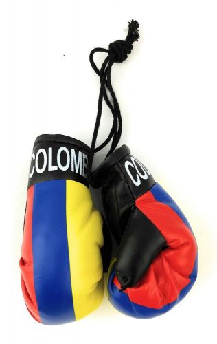 Columbia flag mini boxing gloves car mirror rearview hanging auto decoration