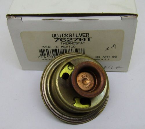 New quicksilver mercury marine boat oem thermostat part no. 76270t