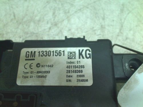 2009 vauxhall corsa d hatchback 1.2 16v (z12xep(euro 4)) fuse box 13301561-