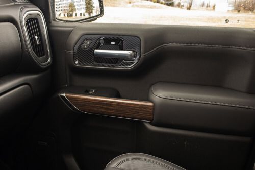 3color door handle bowl cover trim panel for chevy silverado 2019-2024 2/4 door