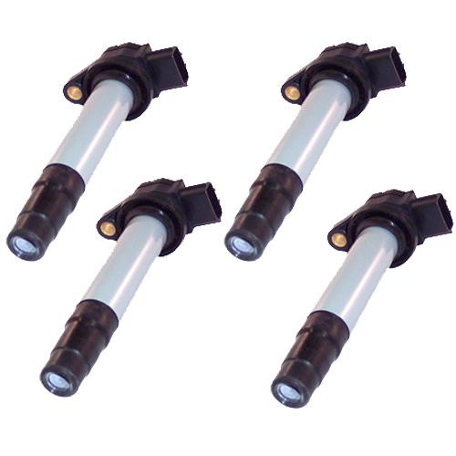 Ignition coil - set of 4 - nissan sentra 1.8l l4 2000-2001 - 22448-4m500 - new