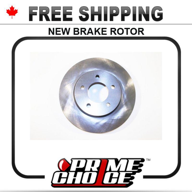 1 premium new disc brake rotor for front fits left driver / right passenger side