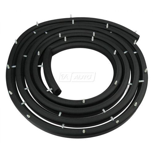 Door weatherstrip rubber seal lh left driver side for 74-97 dodge van full size