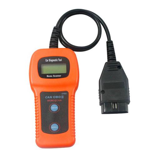 Car diagnostic scanner tool u480 can obdii obd2 memo engine fault code reader