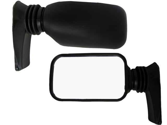 Adjustable sideview wing mirror for golf cart club car ezgo yamaha vw buggy rail