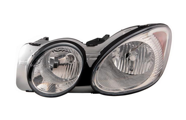 Left driver side replacement headlight head lamp 08-09 buick lacrosse - 25942064