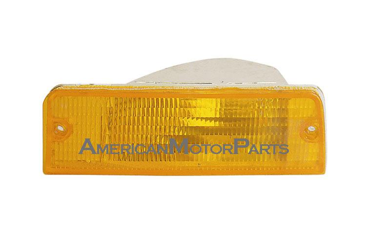 Driver side replacement bumper park turn signal light dodge plymouth 4328691